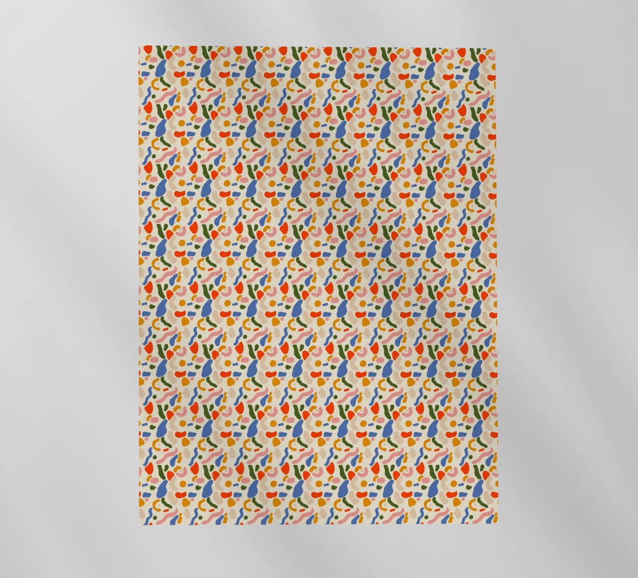 Confetti seamless pattern pellicola backlit da Little Dean