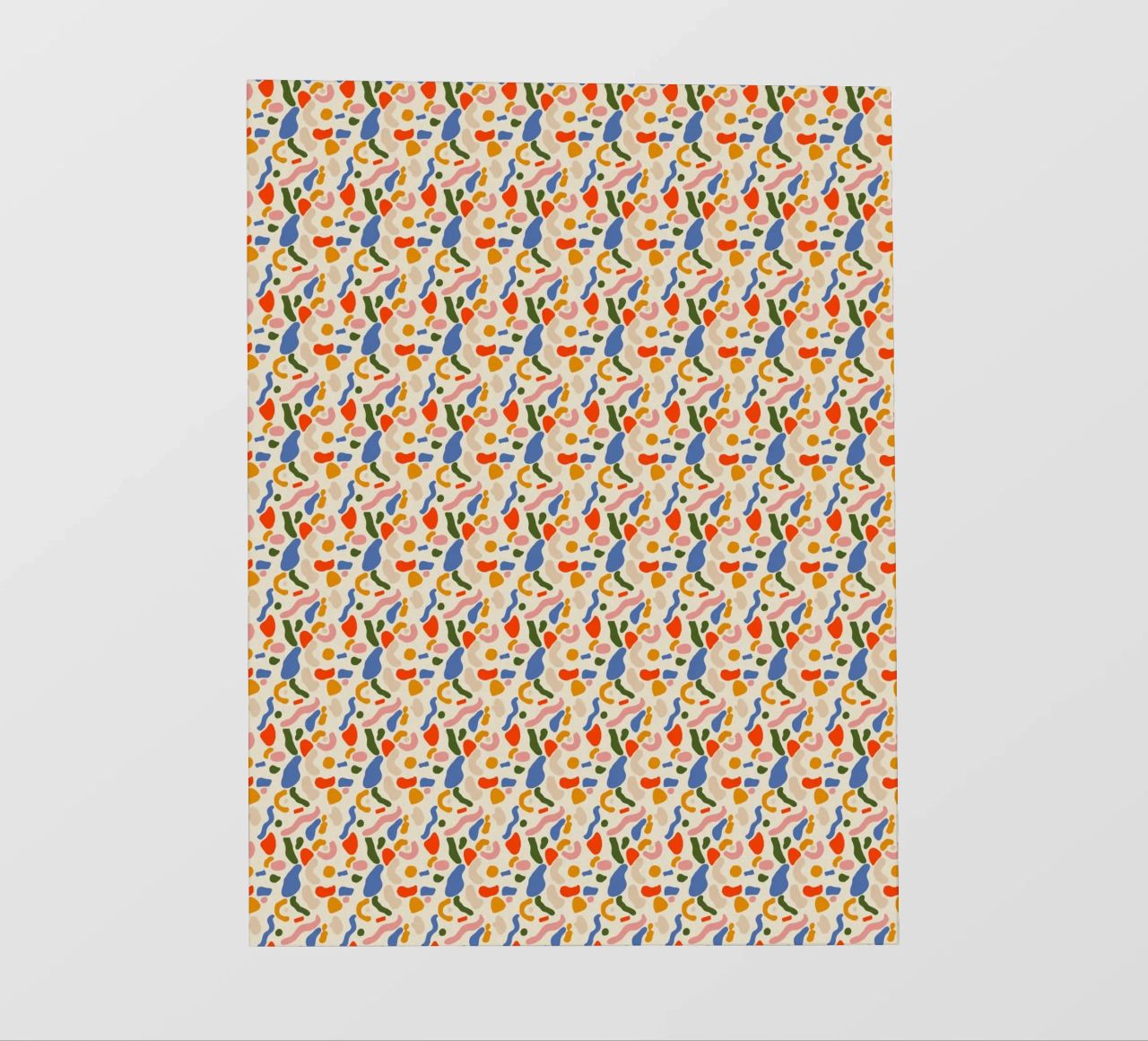 Confetti seamless pattern pellicola backlit da Little Dean