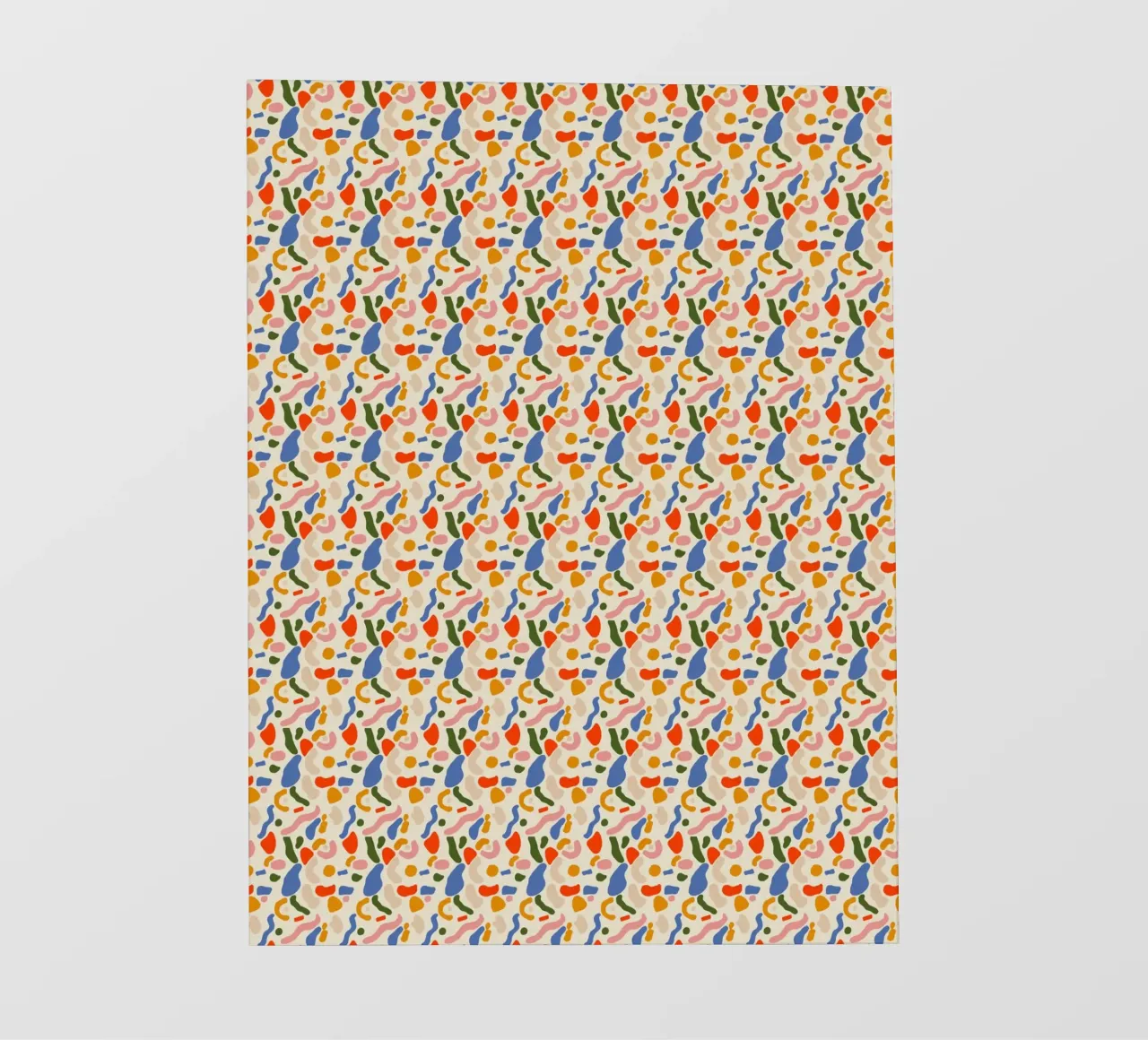 Confetti seamless pattern pellicola backlit da Little Dean