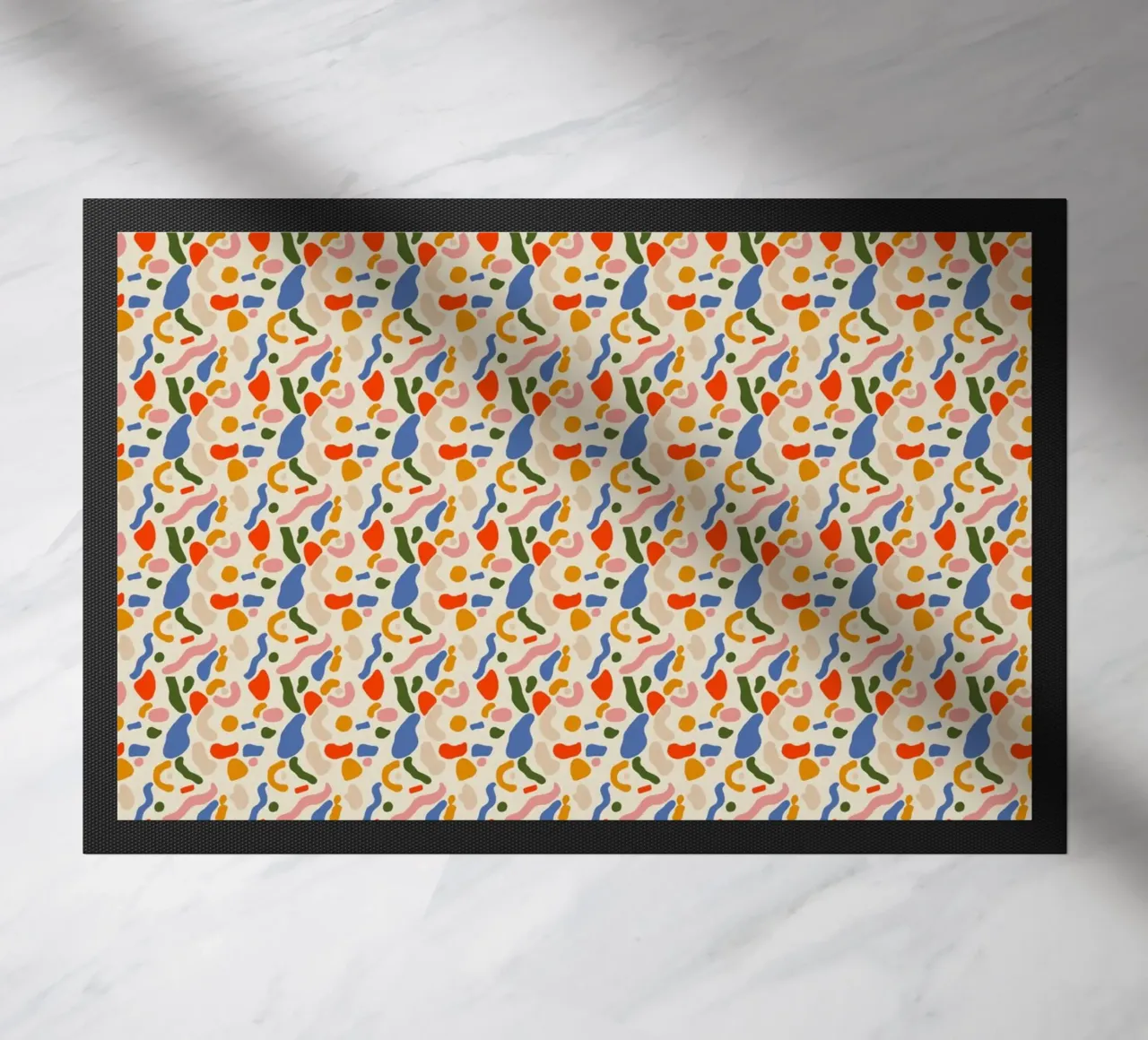 Confetti naadloos patroon deurmat van Little Dean