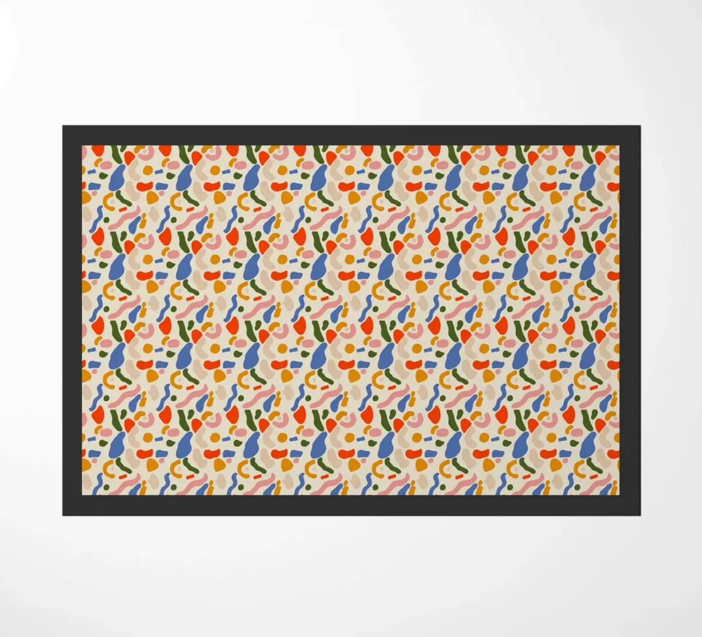 Confetti seamless pattern Fußmatte von Little Dean