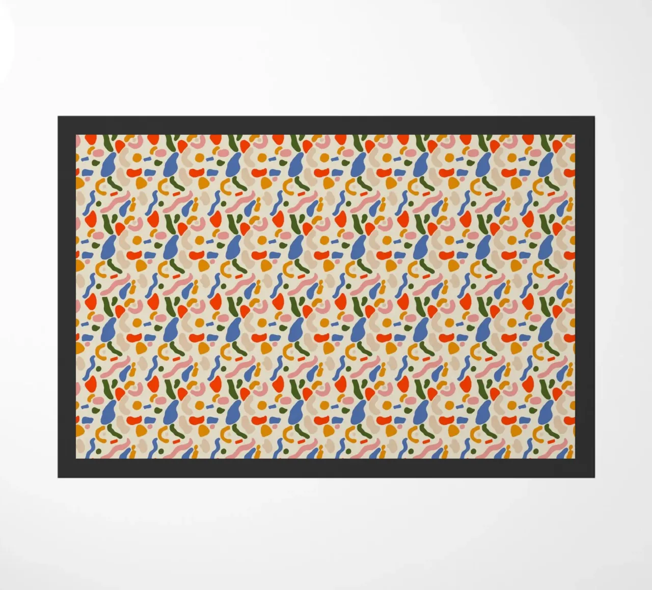 Confetti naadloos patroon deurmat van Little Dean