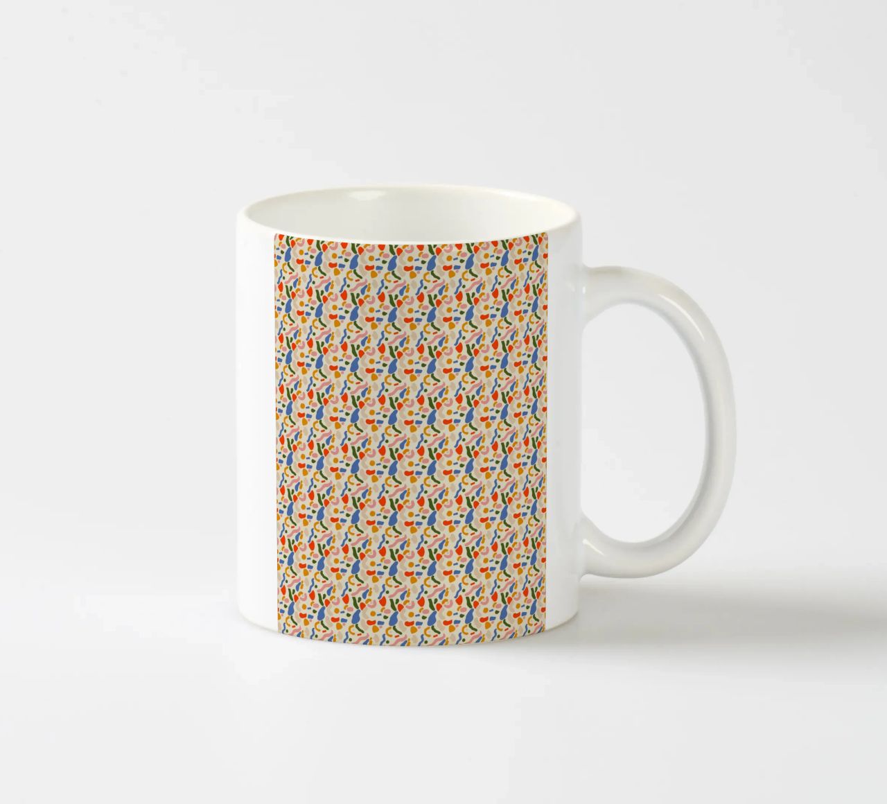 Confetti seamless pattern tazza in ceramica da Little Dean