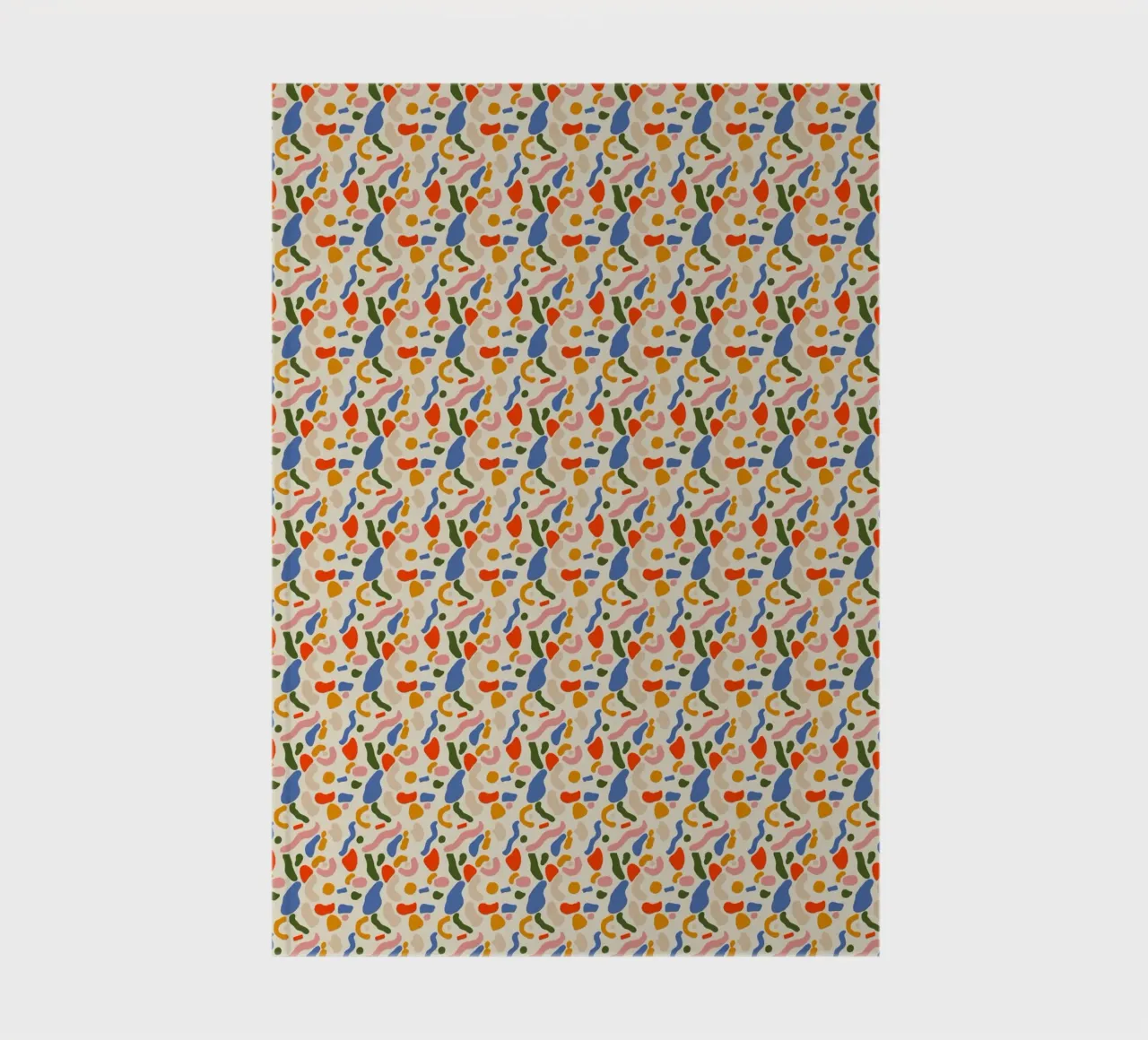 Konfetti nahtlose Muster Notizbuch von Little Dean