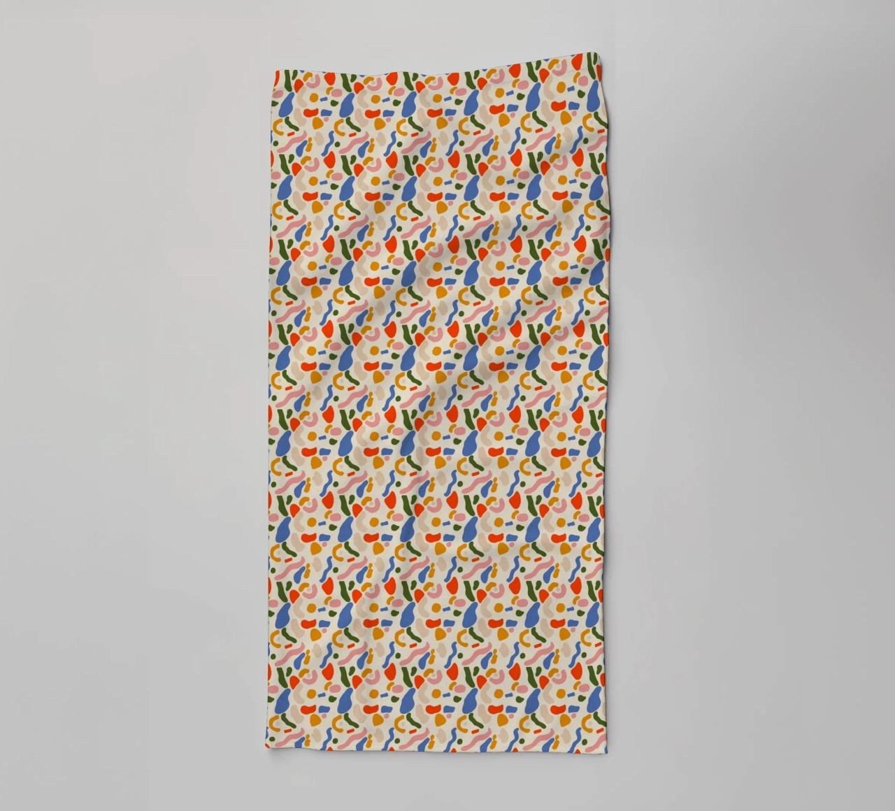 Confetti seamless pattern asciugamano da bagno da Little Dean