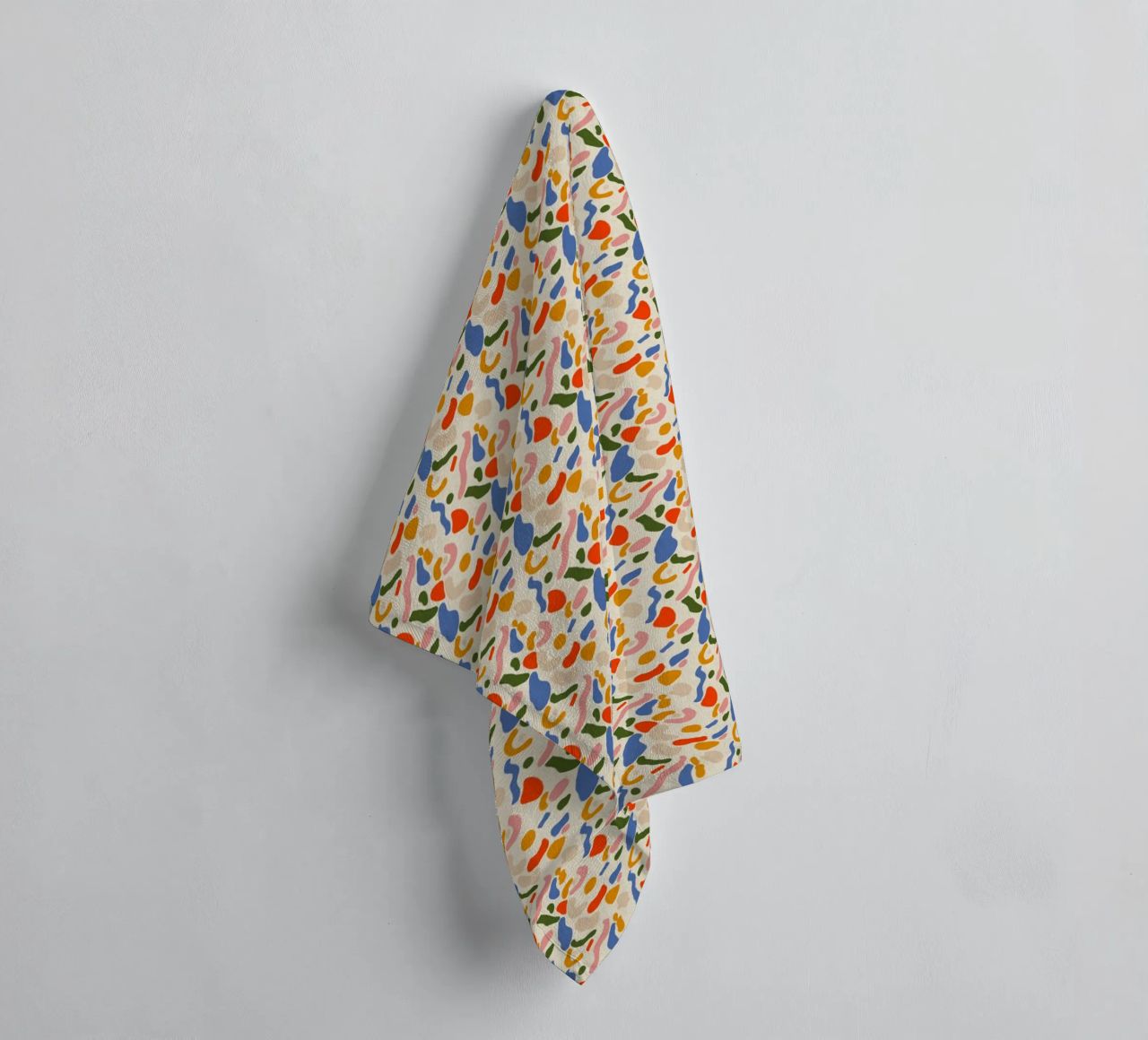 Confetti seamless pattern asciugamano da bagno da Little Dean