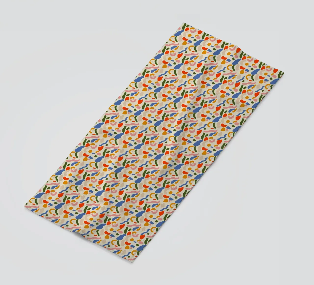 Confetti seamless pattern telo mare da Little Dean