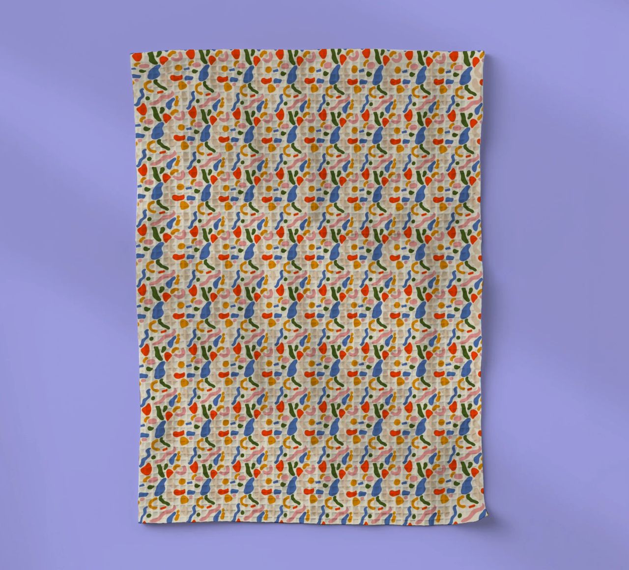 Confetti seamless pattern canovaccio da cucina da Little Dean