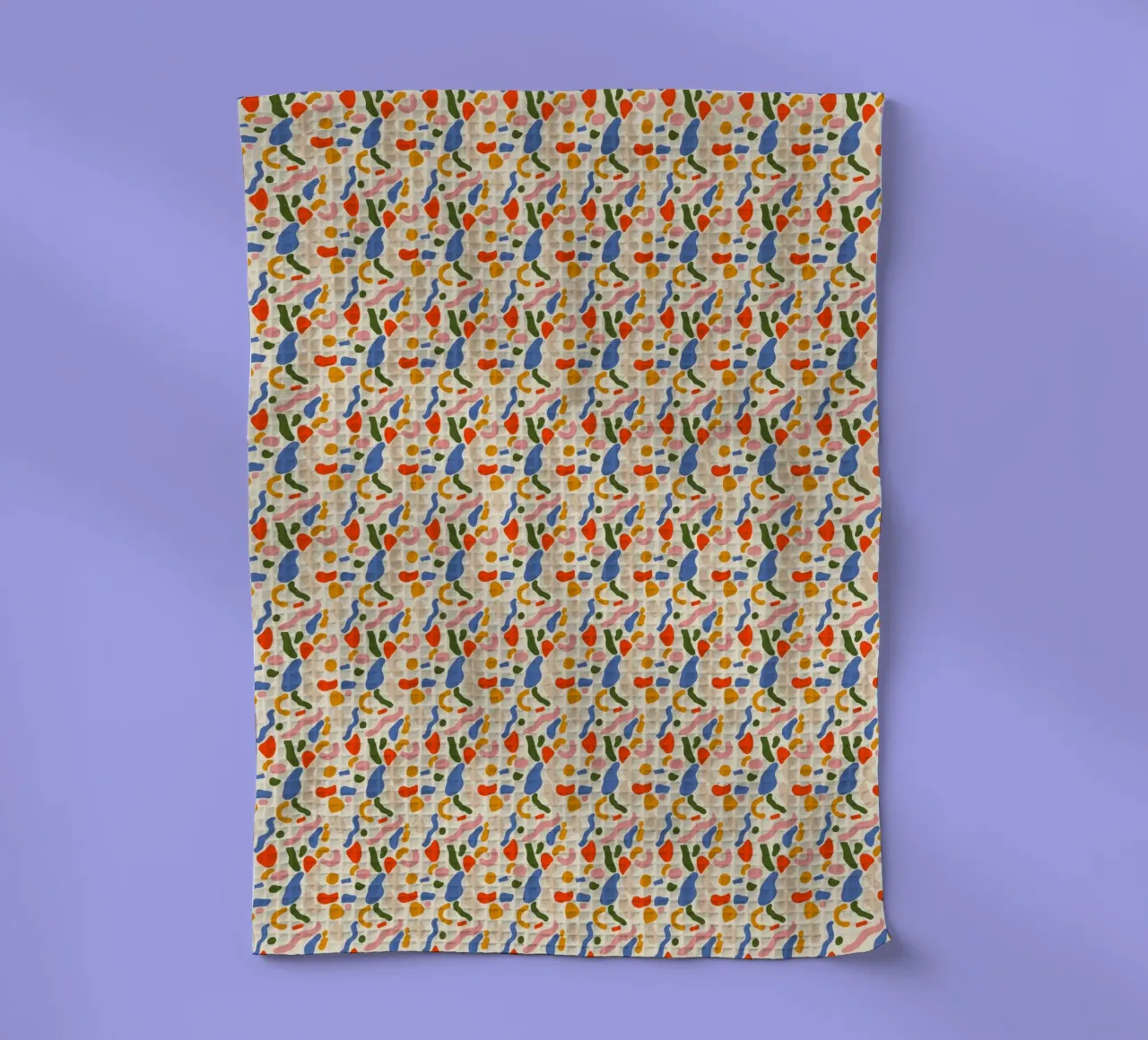 Confetti seamless pattern canovaccio da cucina da Little Dean