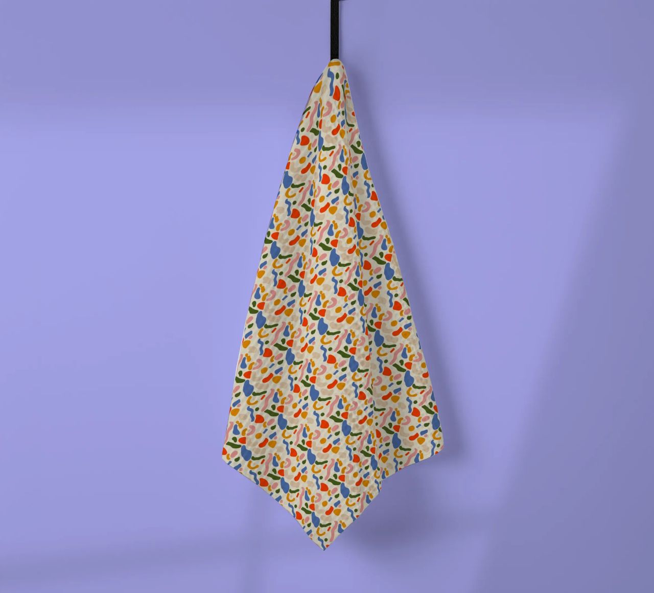 Confetti seamless pattern canovaccio da cucina da Little Dean