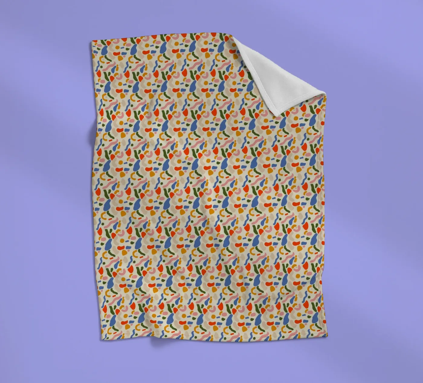 Confetti seamless pattern coperta in pile da Little Dean