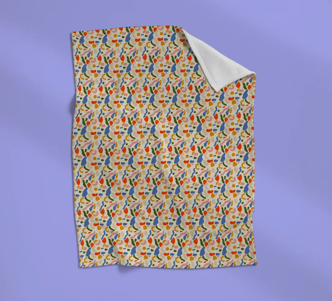 Confetti seamless pattern coperta in pile da Little Dean