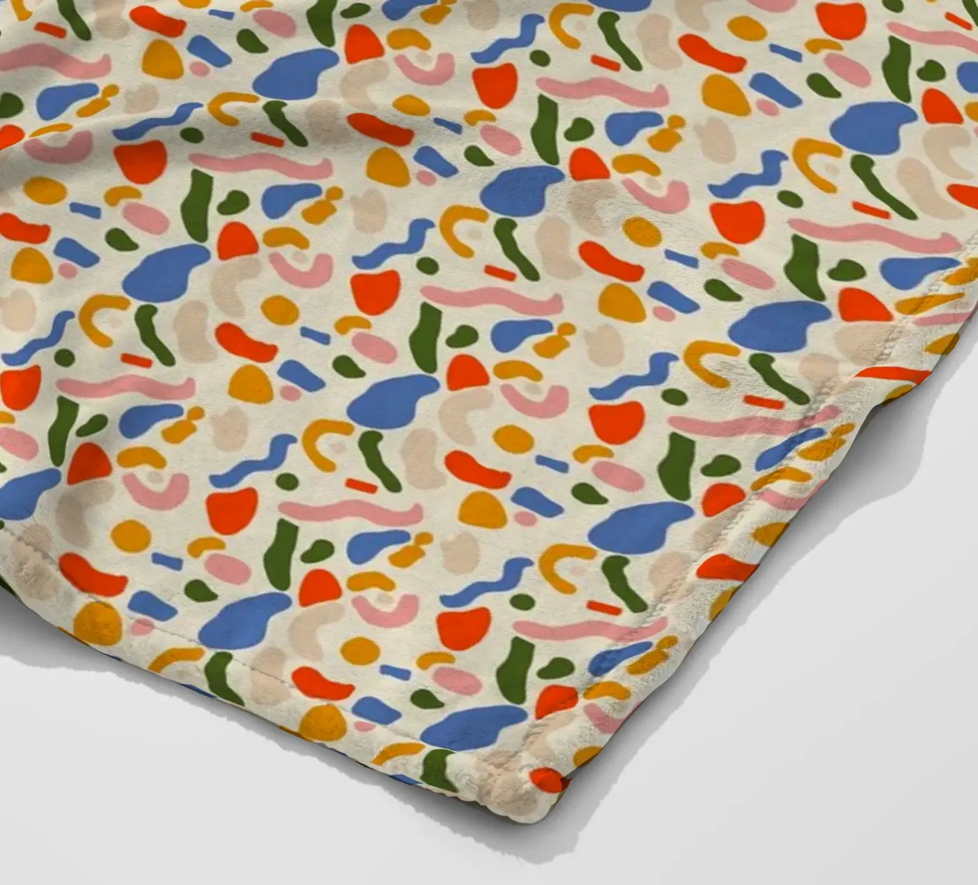 Confetti seamless pattern Fleecedecke von Little Dean
