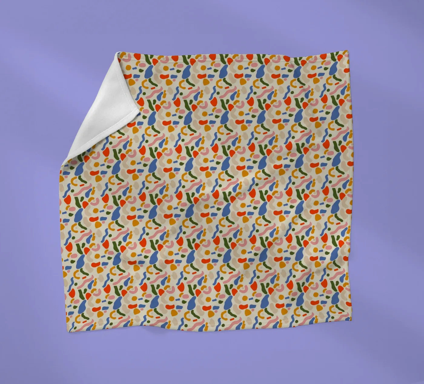 Confetti seamless pattern Fleecedecke von Little Dean