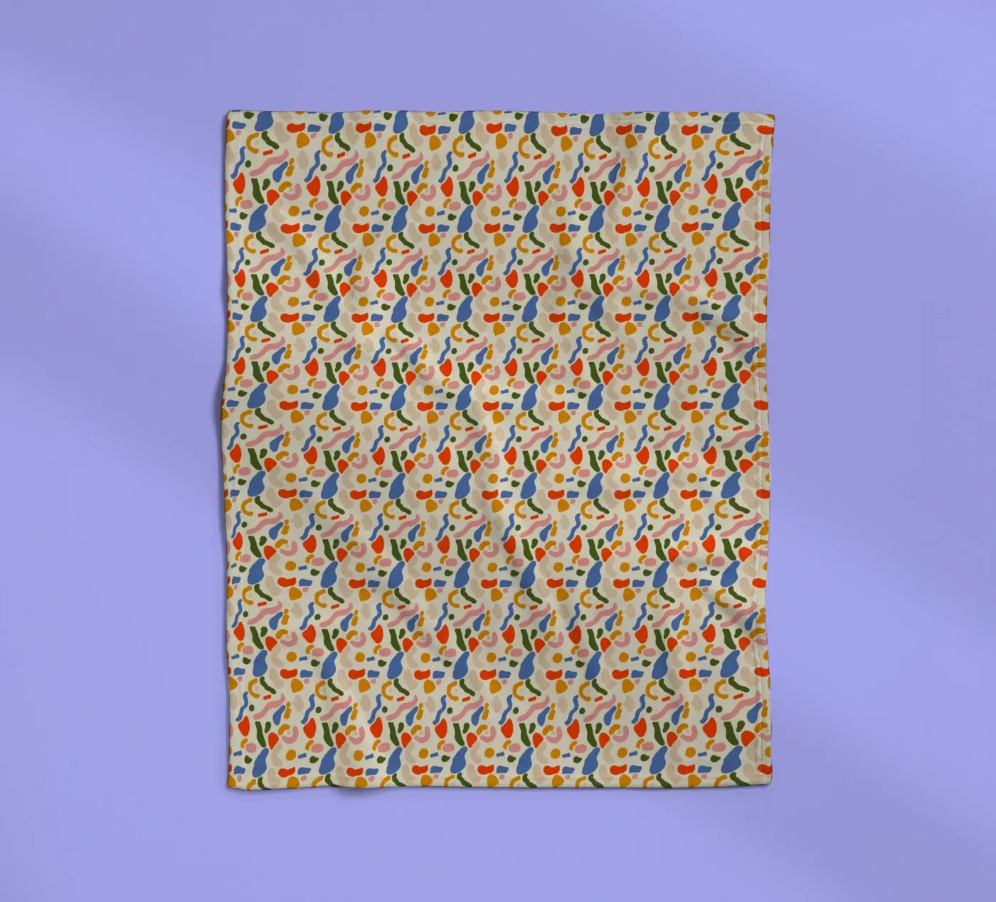 Confetti seamless pattern Fleecedecke von Little Dean
