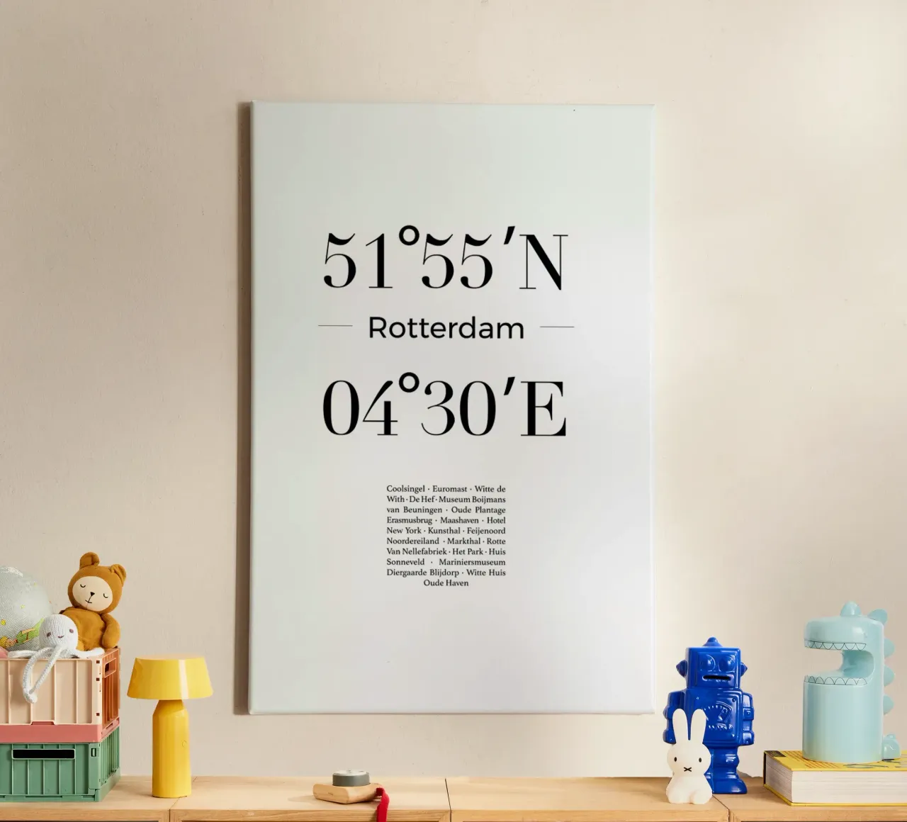 Rotterdam canvas by Studio One