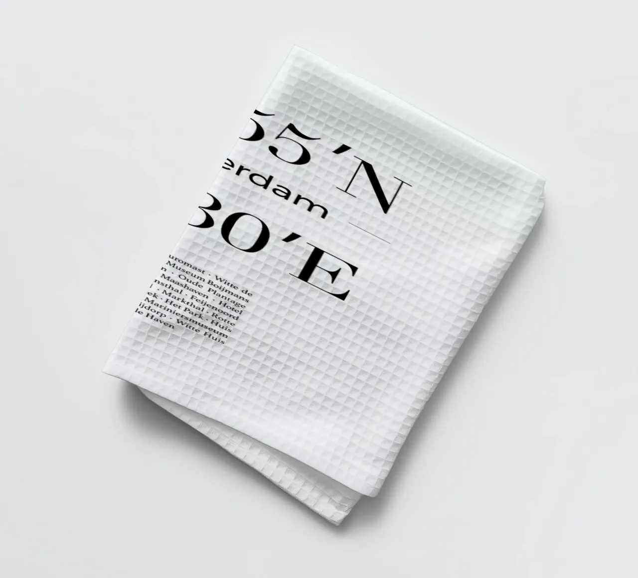 Rotterdam Geschirrtuch von Studio One