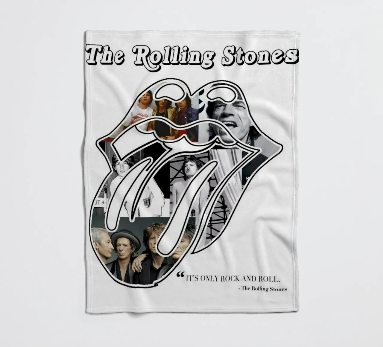 The Rolling Stones JT IT'S ONLY ROCK AND ROLL coperta in pile da SoundStudio