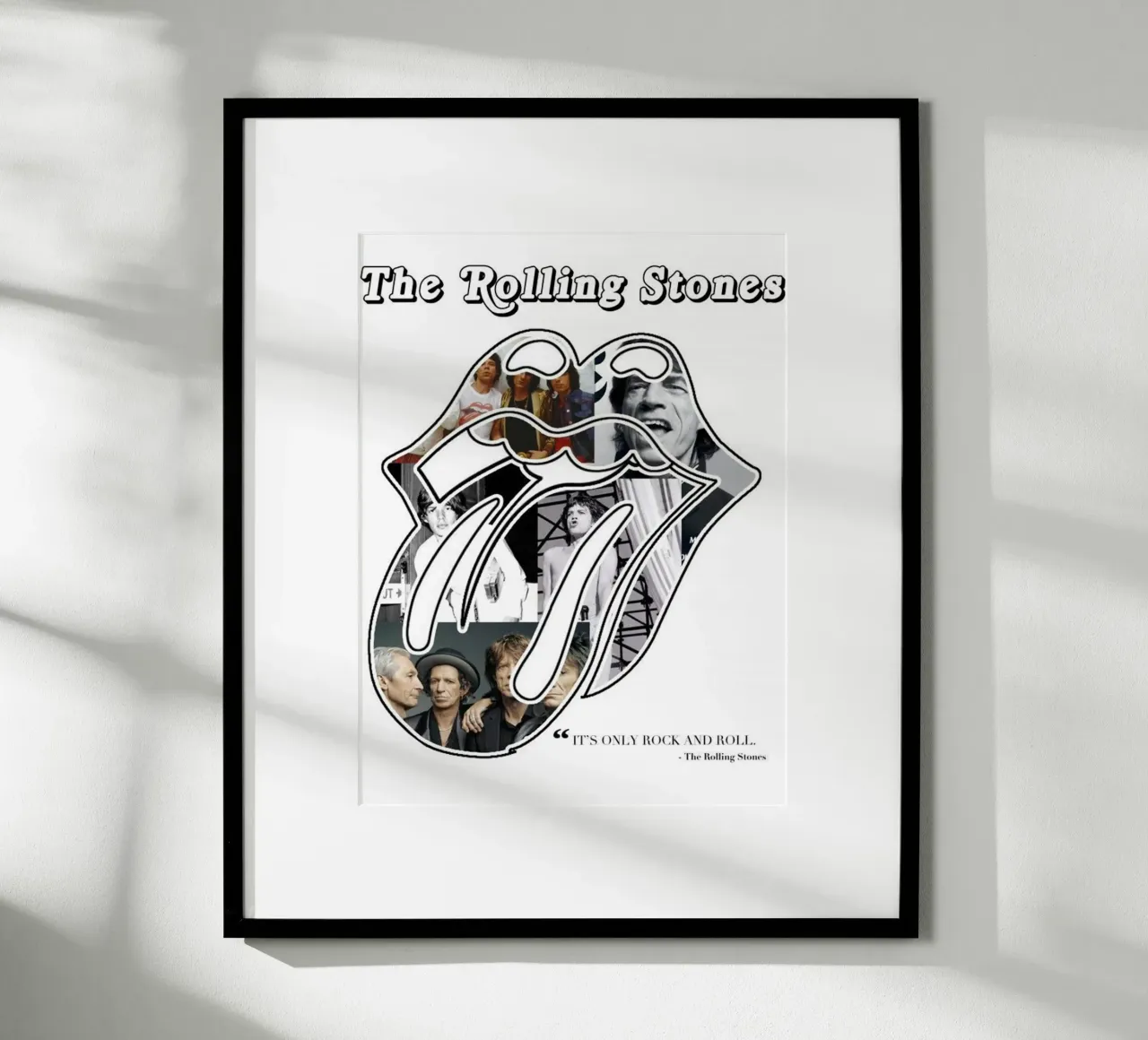 The Rolling Stones JT IT'S ONLY ROCK AND ROLL carta hahnemühle da SoundStudio