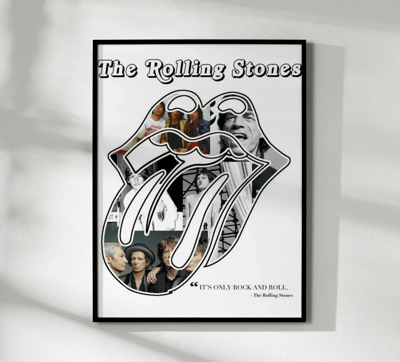 The Rolling Stones JT IT'S ONLY ROCK AND ROLL carta hahnemühle da SoundStudio