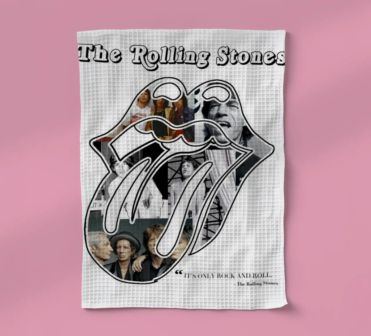 The Rolling Stones JT IT'S ONLY ROCK AND ROLL canovaccio da cucina da SoundStudio