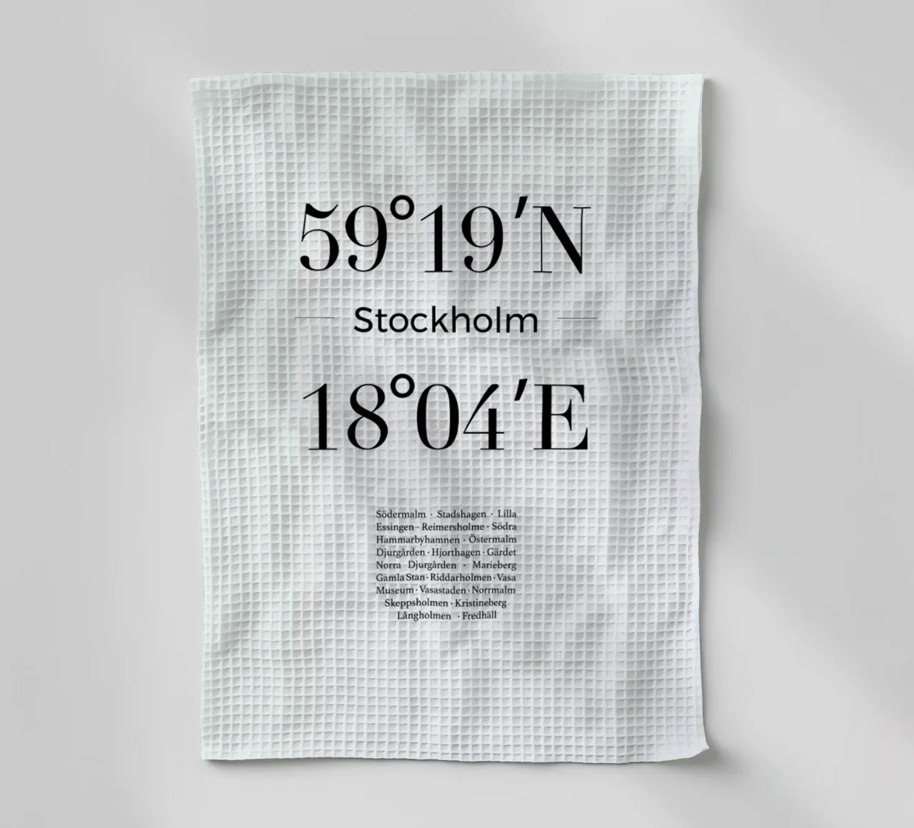 Stockholm Geschirrtuch von Studio One