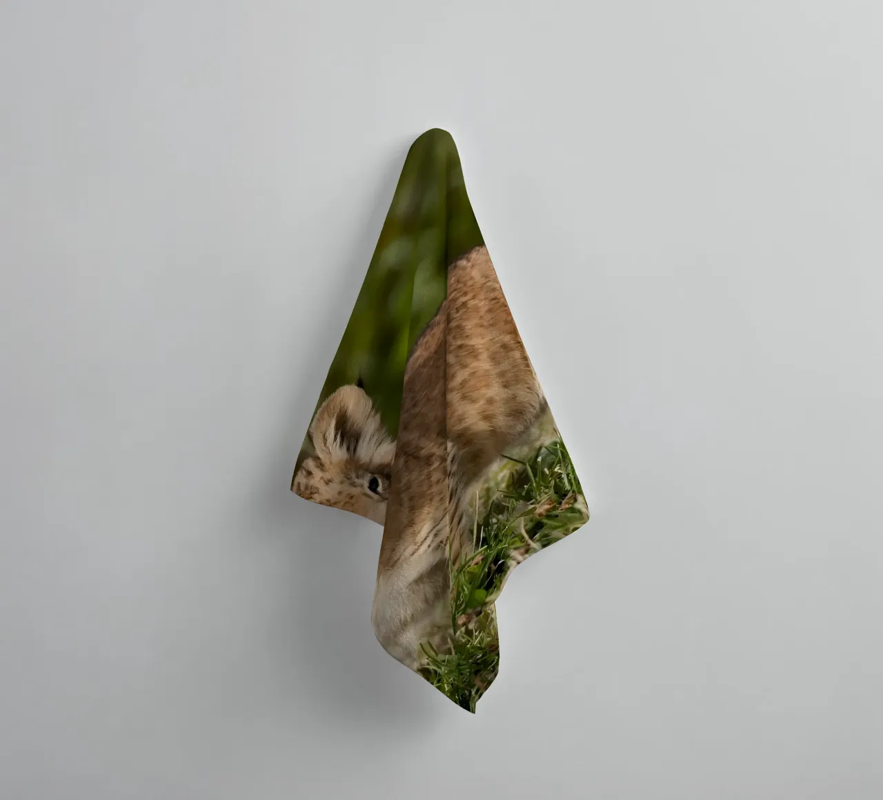 Dierenposter 72 badhanddoek van Korrie Lane