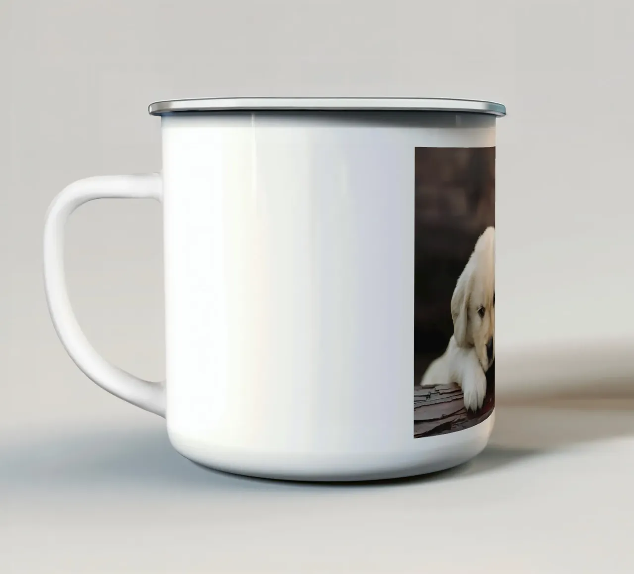 Poster animali 73 tazza in smalto da Korrie Lane