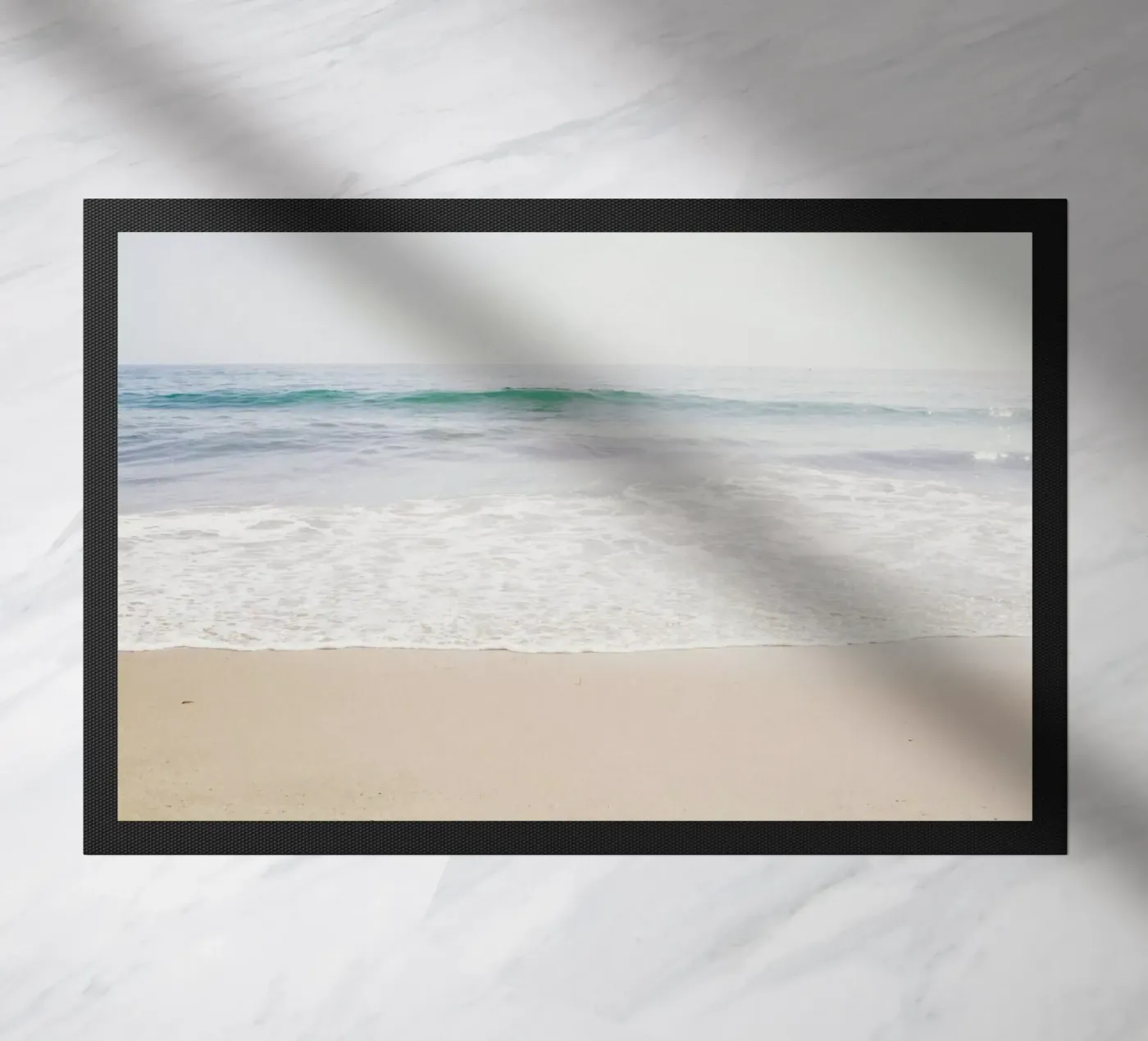 Malibu doormat by Catherine McDonald