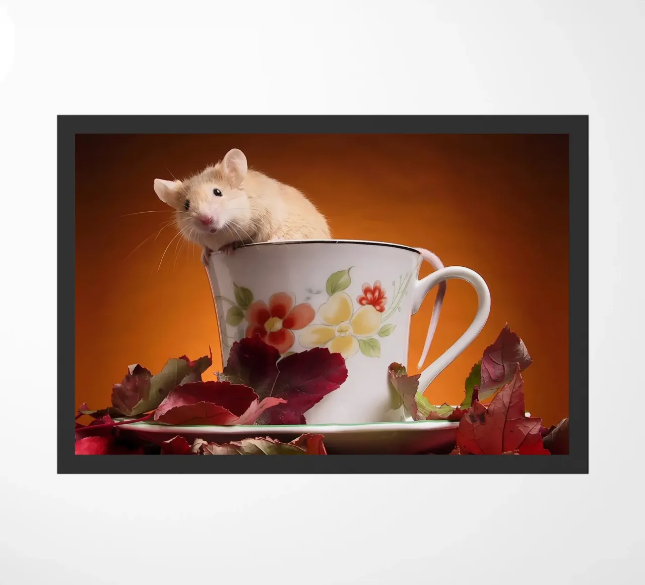 Dierenposter 74 deurmat van Korrie Lane