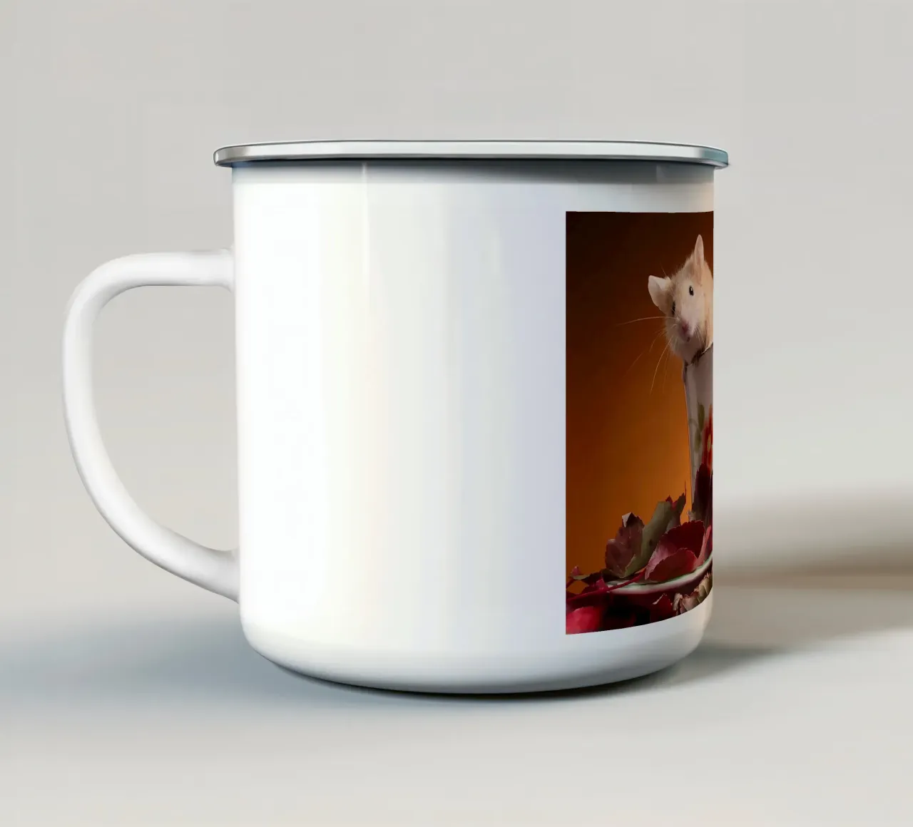 Poster animali 74 tazza in smalto da Korrie Lane