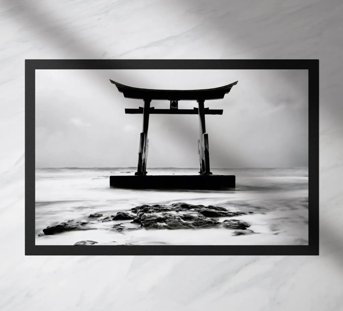 Torii Study 4 paillasson de Michael J. Reibert