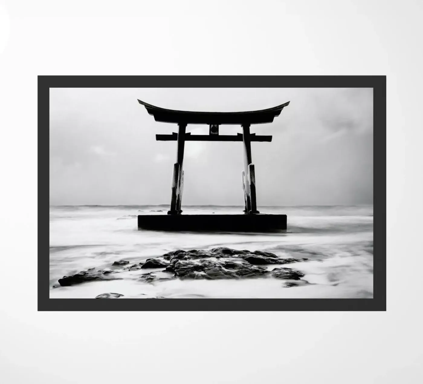 Torii Study 4 paillasson de Michael J. Reibert