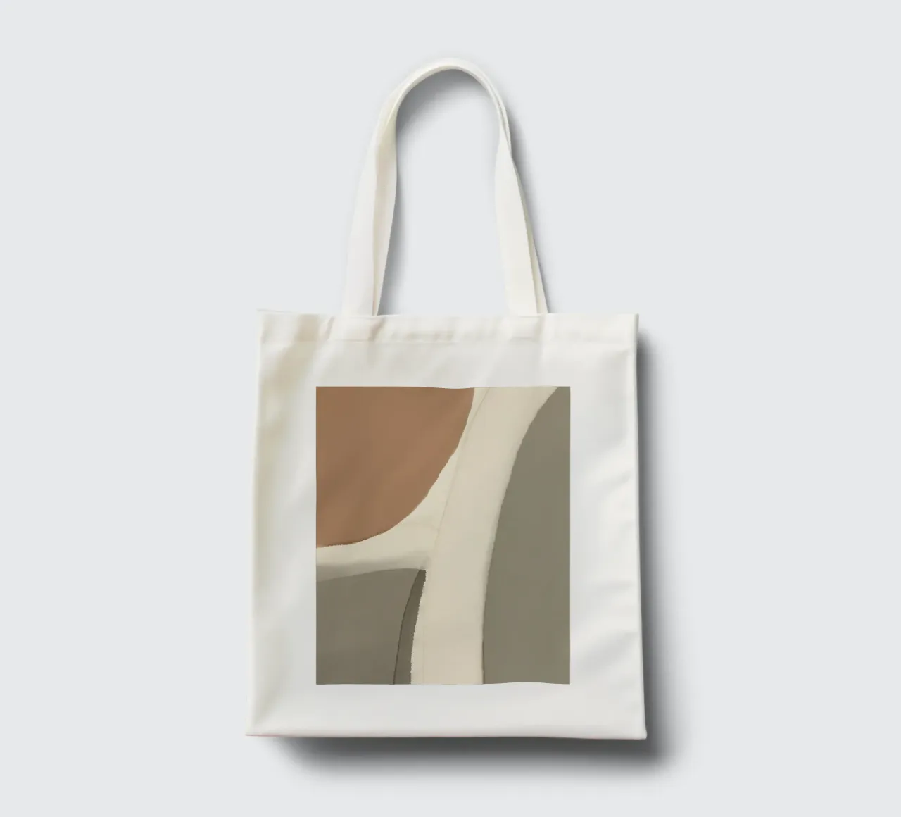 Mappa in scala di grigi borsa in juta da Little Dean