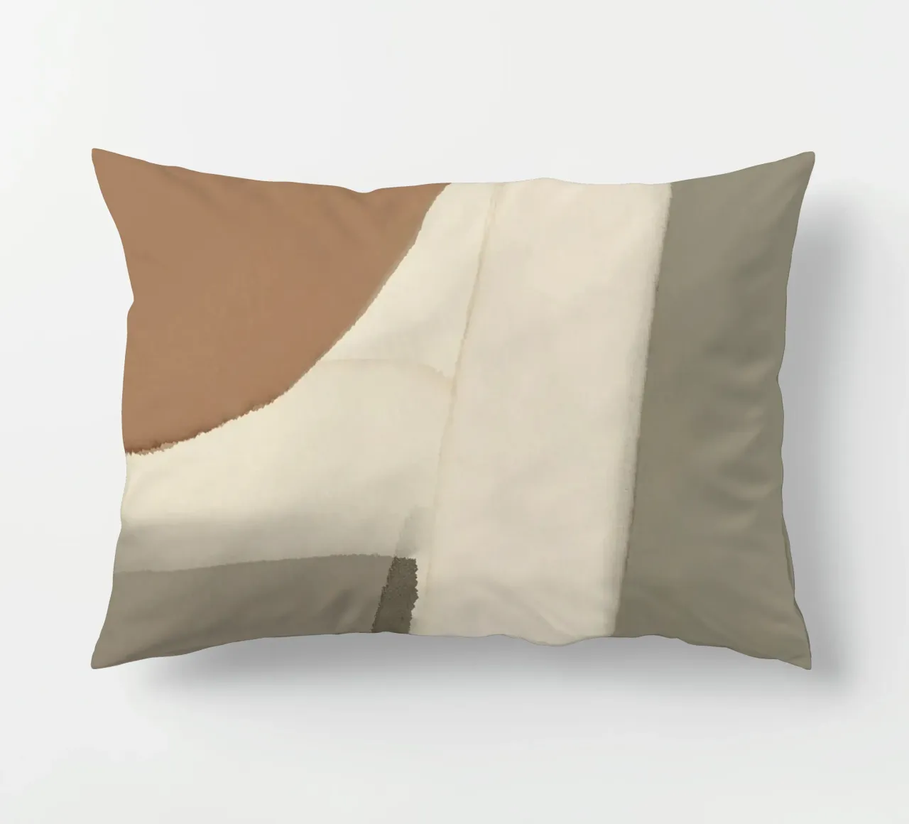 Mappa in scala di grigi cuscino da Little Dean