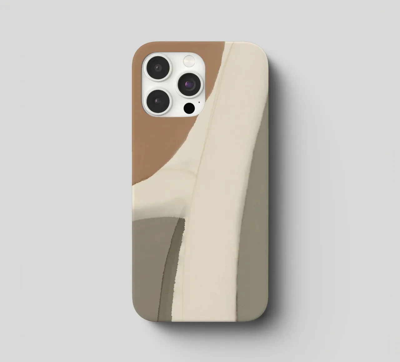 Mappa in scala di grigi cover iphone da Little Dean