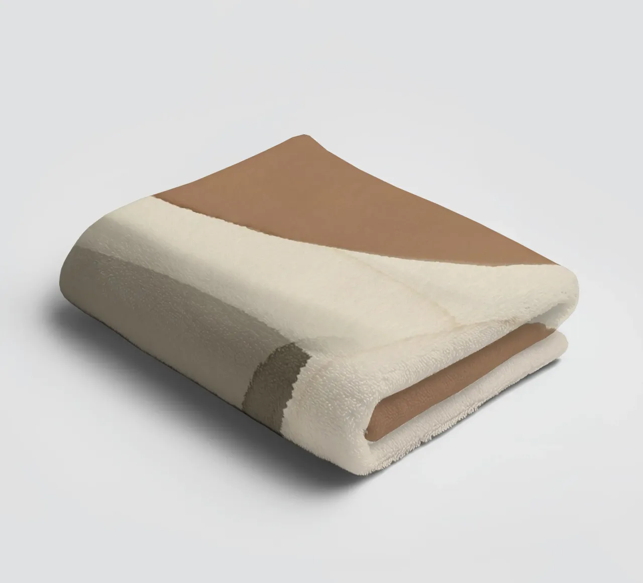 Mappa in scala di grigi asciugamano da bagno da Little Dean