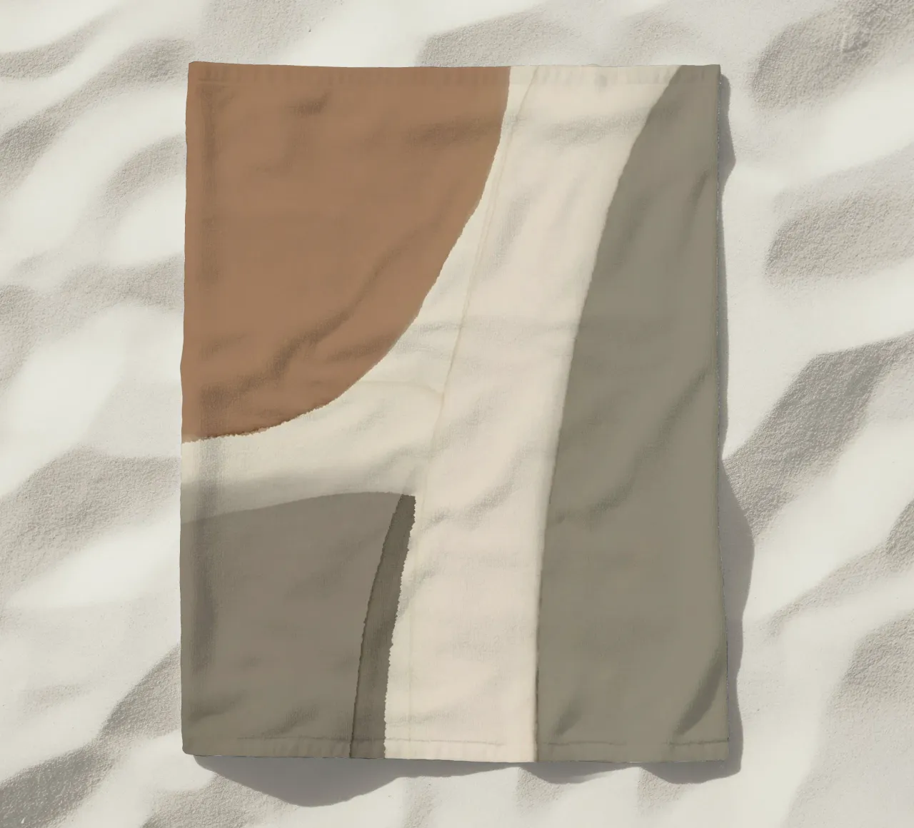 Mappa in scala di grigi telo mare da Little Dean