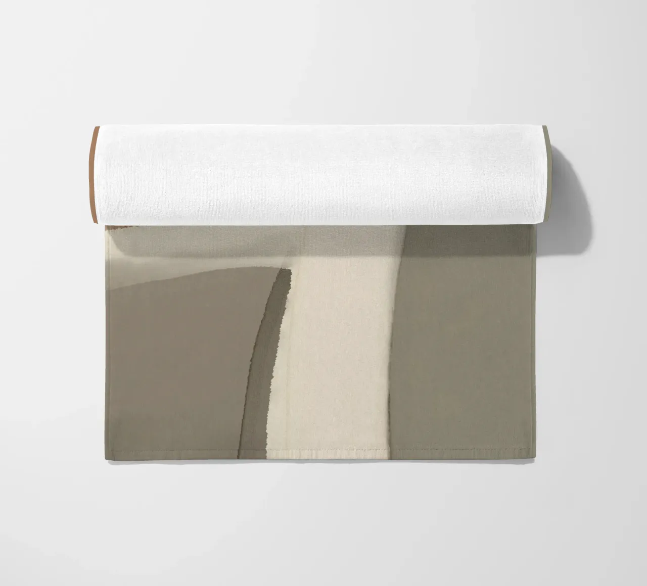 Mappa in scala di grigi telo mare da Little Dean