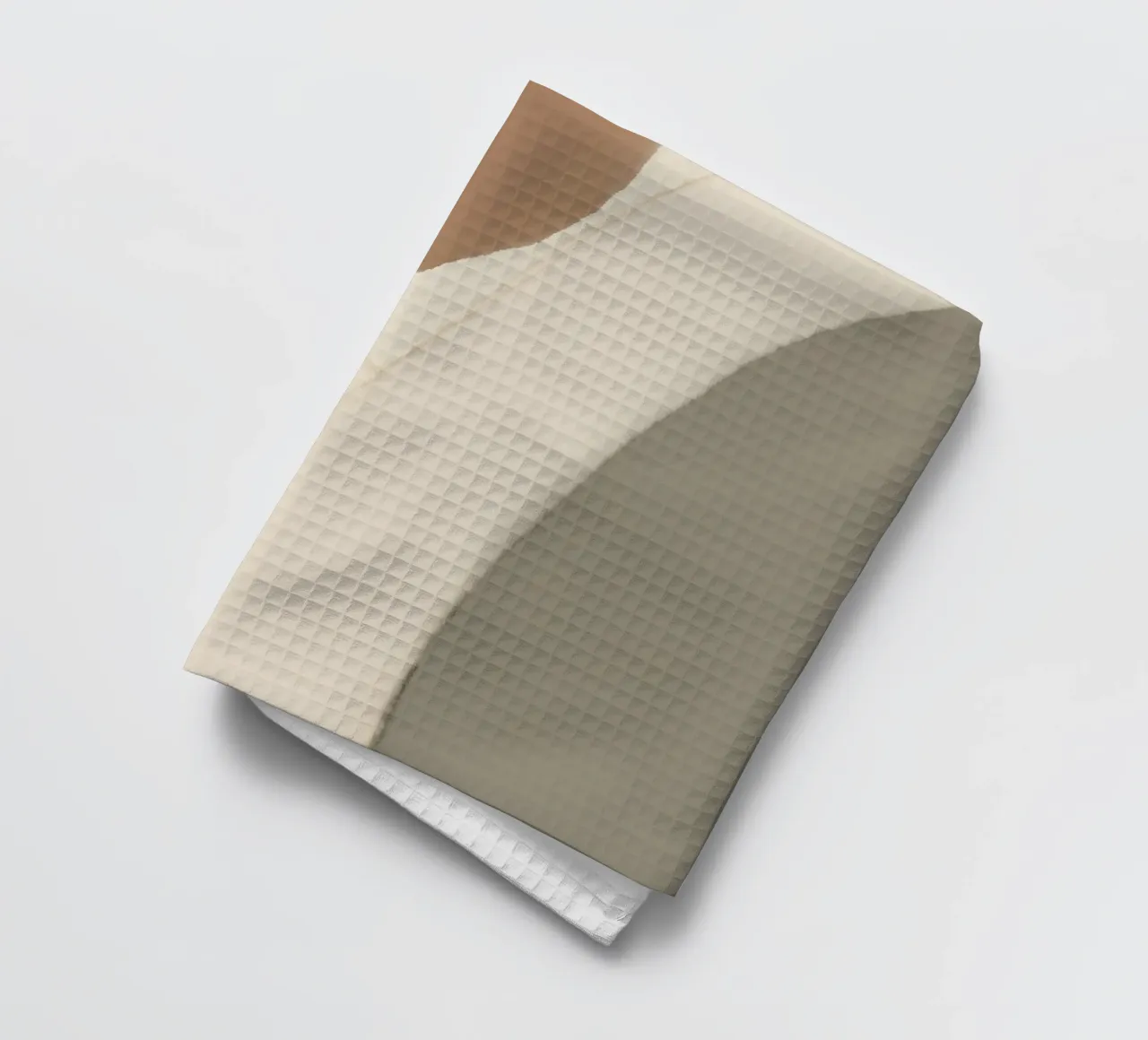 Mappa in scala di grigi canovaccio da cucina da Little Dean