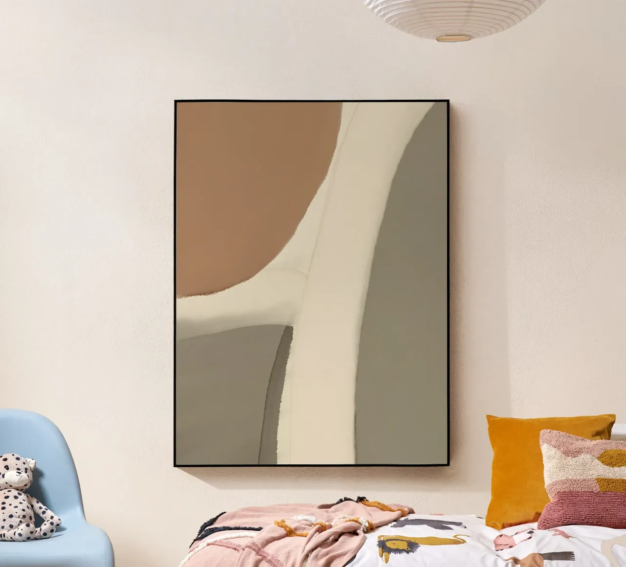 Mappa in scala di grigi plexiglass da Little Dean