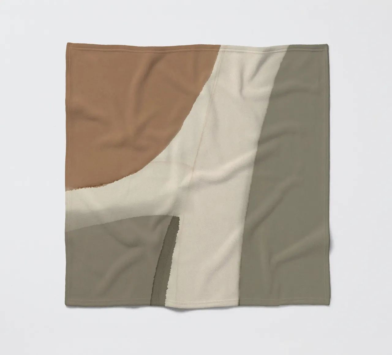 Carte en niveaux de gris plaid polaire de Little Dean