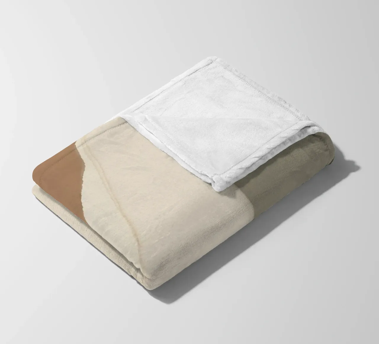 Carte en niveaux de gris plaid polaire de Little Dean