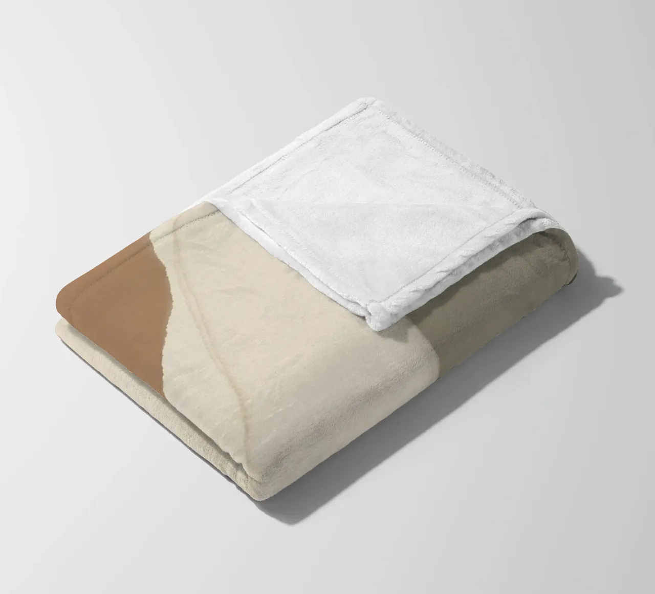 Carte en niveaux de gris plaid polaire de Little Dean