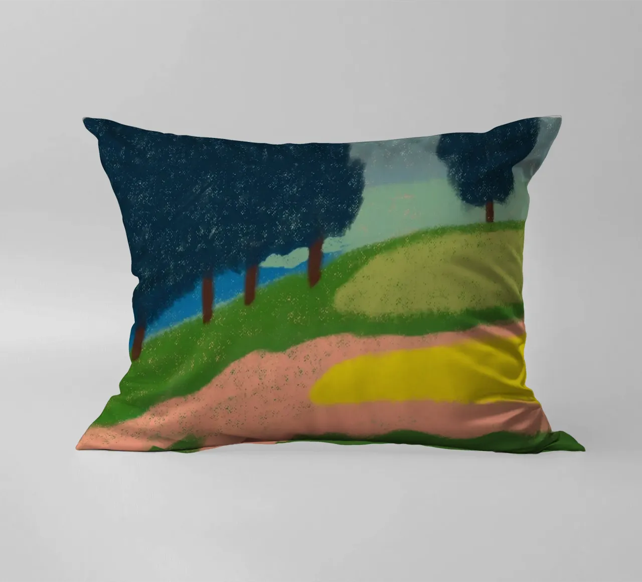 Campagna plein air cuscino da Little Dean