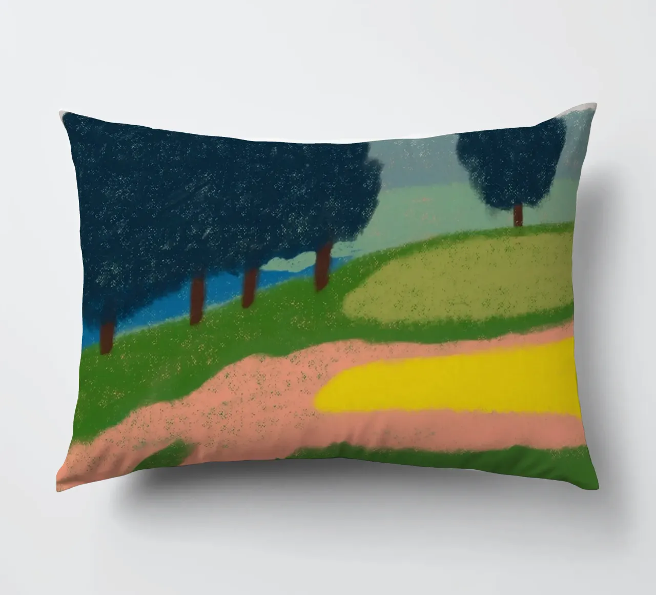 Campagna plein air cuscino da Little Dean