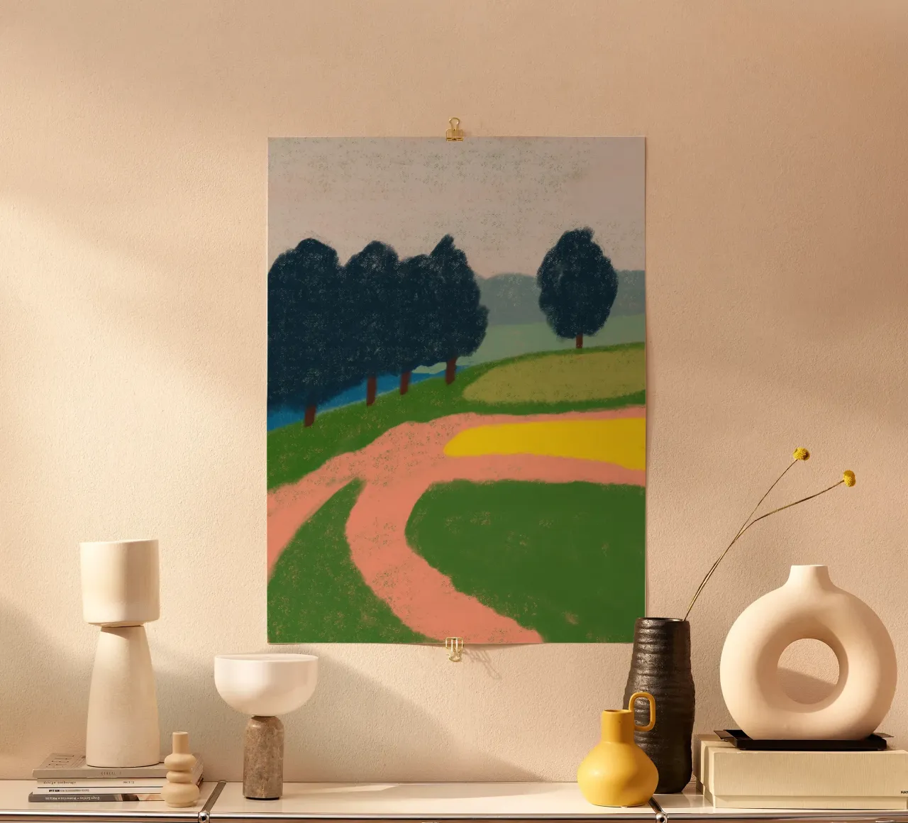 Paisaje al aire libre poster de Little Dean