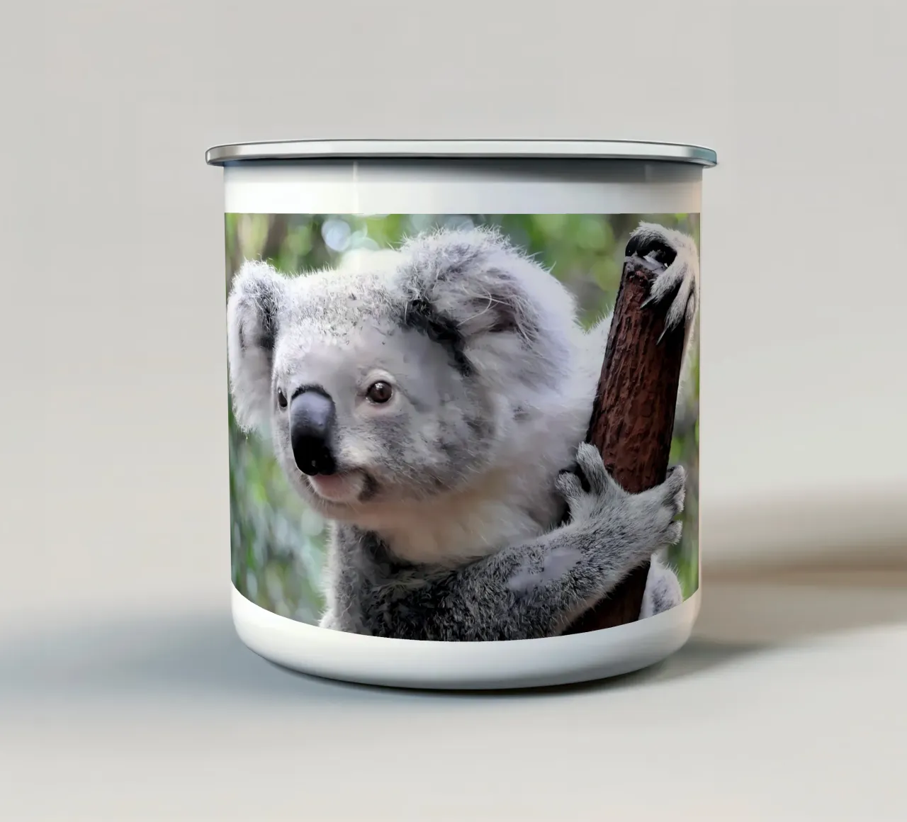 Poster animali 80 tazza in smalto da Korrie Lane