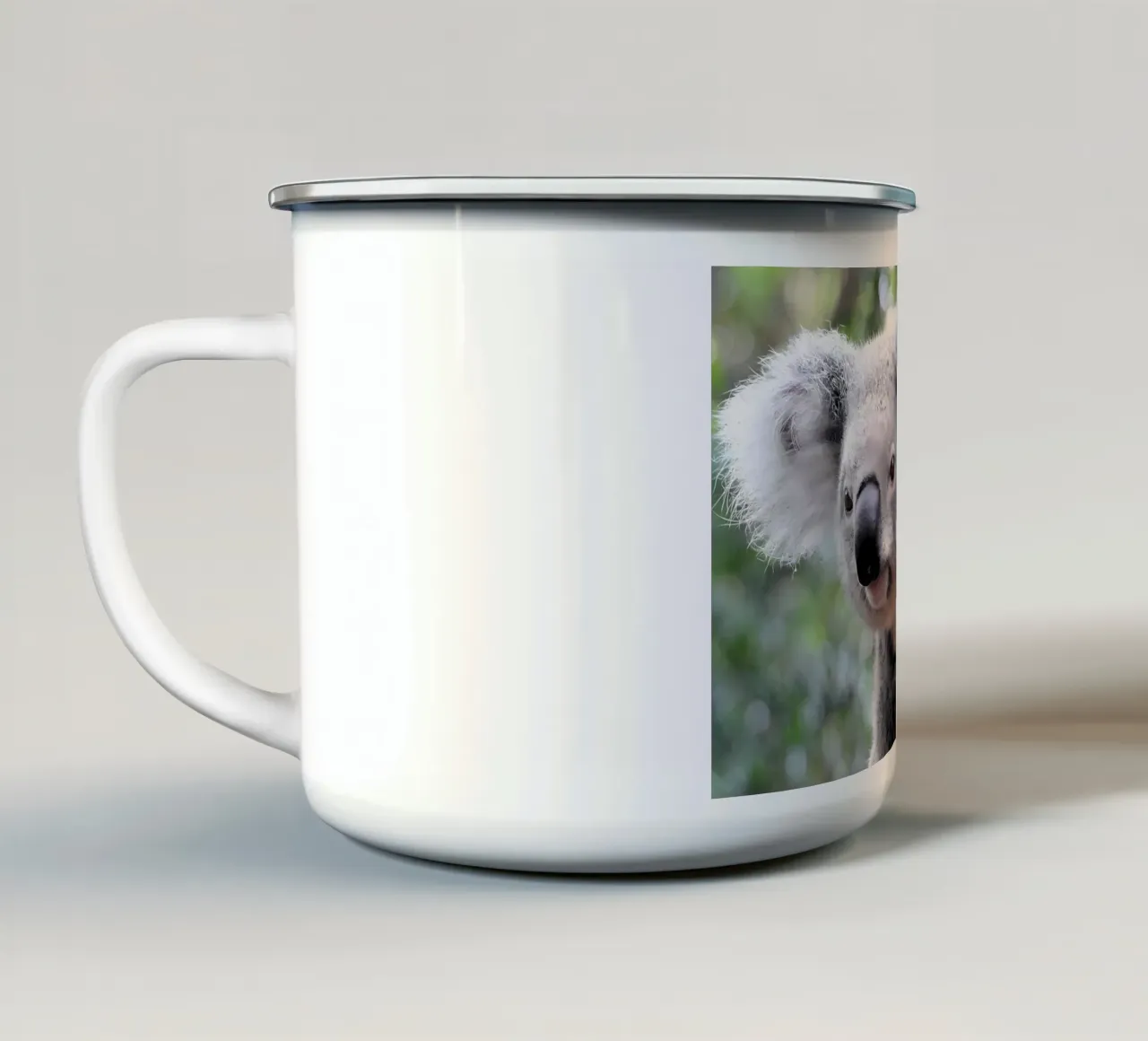 Poster animali 80 tazza in smalto da Korrie Lane