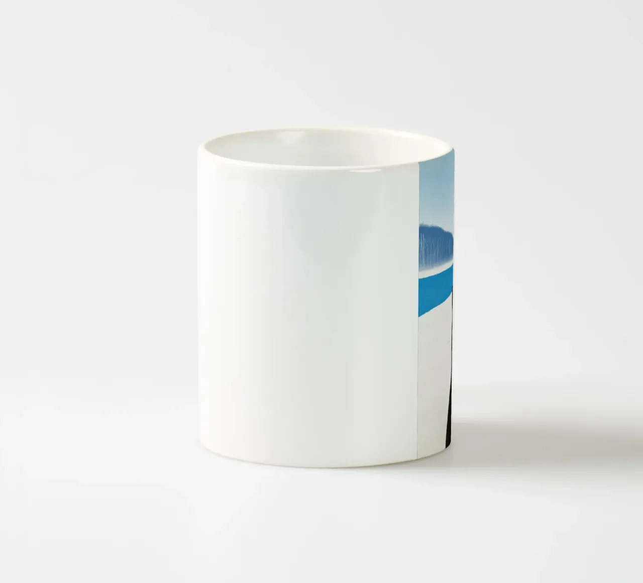 Ritratto di pelliccia tazza in ceramica da Little Dean